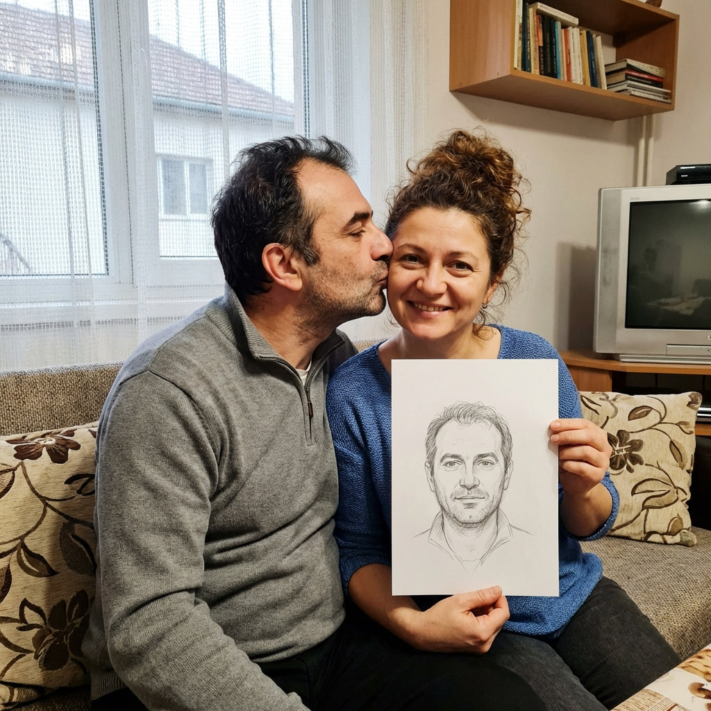 Desenul sufletului pereche și descrierea detaliată