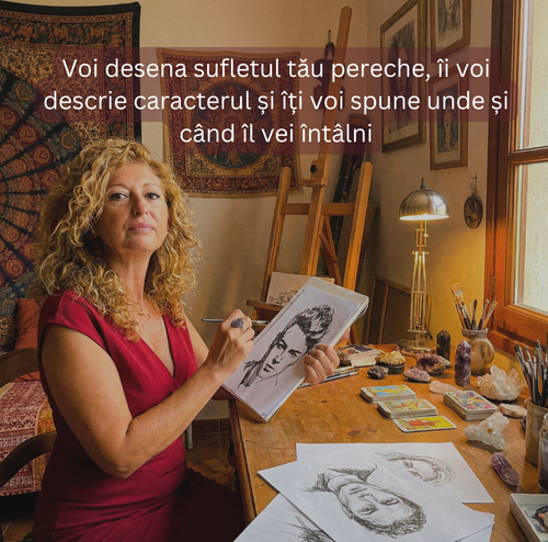 Desenul sufletului pereche și descrierea detaliată